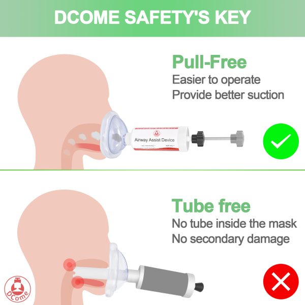DCome choking rescue device's safety key